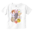 thumbnail image 1 of Spring Easter Bunny Disco Collage Youth T Shirt Tee Girls Infant Toddler Brisco Brands 6M, 1 of 4