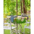 thumbnail image 1 of Spring Easter Outdoor Tablecloth - 60 Inch Round Dining Table Cover, Watercolor Bunny Daisy Floral Eggs Waterproof Outdoor Table Cloth with Umbrella Hole & Zipper for Picnic/Patio/Party, 1 of 5