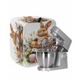 thumbnail image 1 of Spring Easter Stand Mixer Dust Cover with Storage Pocket & Handles, Colorful Eggs Bunny Botanical Floral Fits All Tilt Head & Bowl Lift Kitchen Appliance Cover Organizer Bag Accessories, 6-8 Quart, 1 of 6