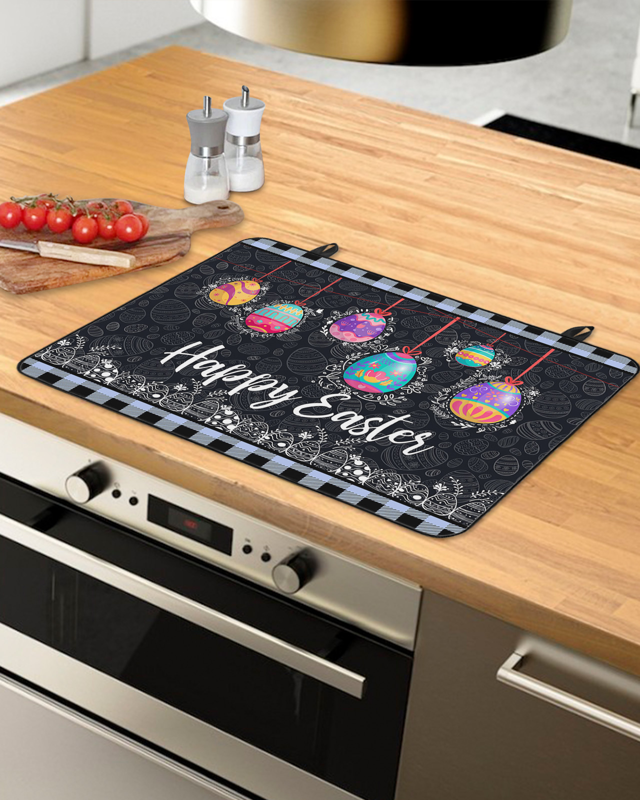 Spring Easter Stove Top Covers for Electric Stove, Heat Insulation