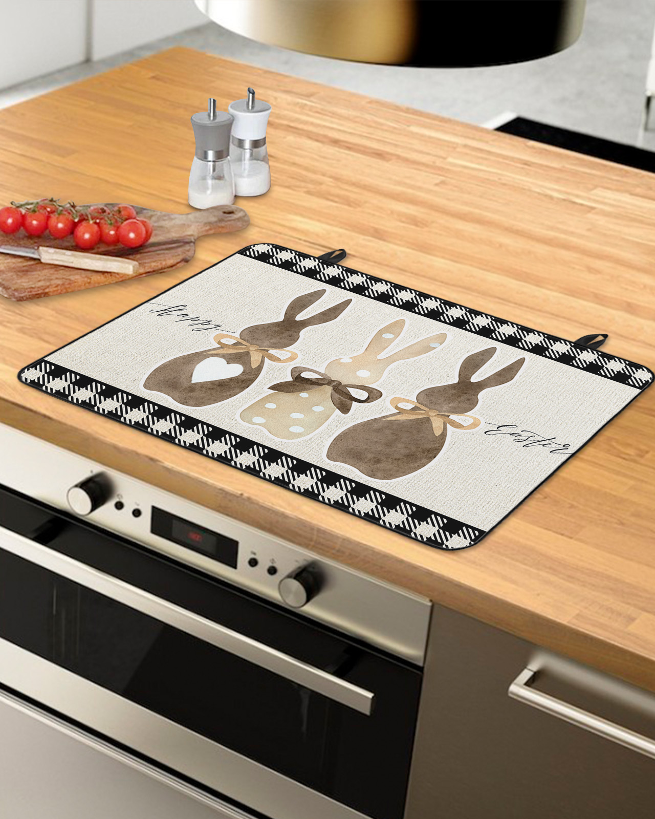 Spring Easter Stove Top Covers for Electric Stove, Heat Insulation