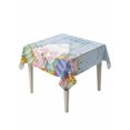 thumbnail image 1 of Spring Easter Suqare Tablecloth - 60 x 60 Inch, Rabbit Ears Foot Colorful Eggs Wooden Plank Waterproof & StainResistant Tablecloth, Washable Oil-proof Table Cover for Dining/Party/Wedding/Buffet, 1 of 9