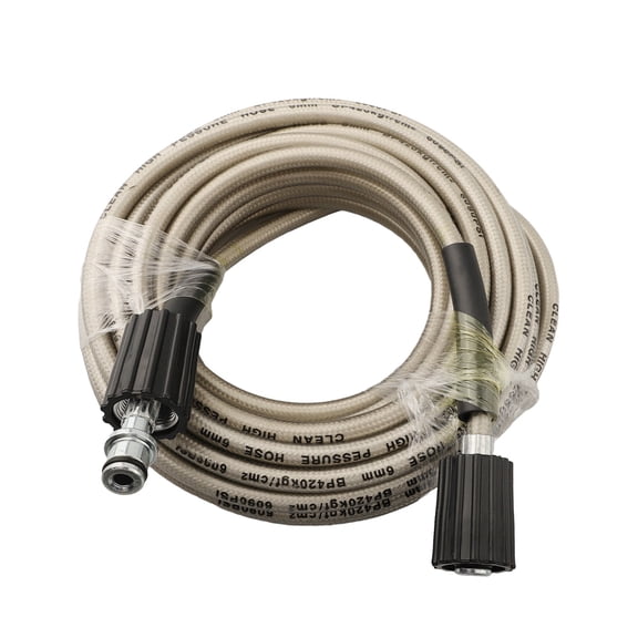 Spring Easy Extension High Pressure Washer Hose M Length Drain Pipe Cleaning High Pressure Washer Hose M MaleM Male Connector