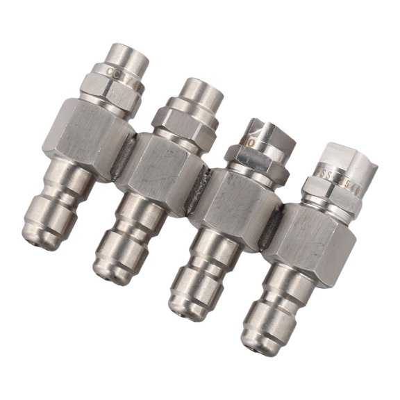 Spring Efficient Four Row Stainless Steel Nozzle for Pressure Washers 2540 2510 0010 0040 Enhance Your Cleaning Routine