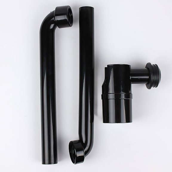 Spring Efficient Hair And Impurity Interception Adjustable Sink Drain P Trap Unpleasant Smell Bathroom Garbage Disposal