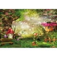 thumbnail image 1 of Spring Enchanted Garden Backdrop Forest Fairy Wonderland Baby Shower Birthday Party Background Photo Studio Photographic Props, 1 of 5