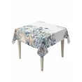thumbnail image 1 of Spring Eucalyptus Coastal Table Cloth, Summer Blue Starfish Shell Waterproof Tablecloth for Square Tables, Reusable Washable Fabric Table Cover for Restaurant Kitchen Dining Tables 54"x54", 1 of 6
