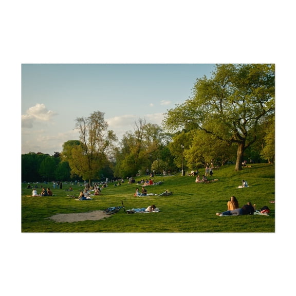 Spring Evening in Prospect Park 01 - Brooklyn New York Photography Nature Scenic Summer Landscape Unframed Wall Art Print 32 x 48 inches