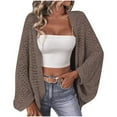 Spring Fall 2024 Cut Out Bat Sleeve Cardigan Sweater