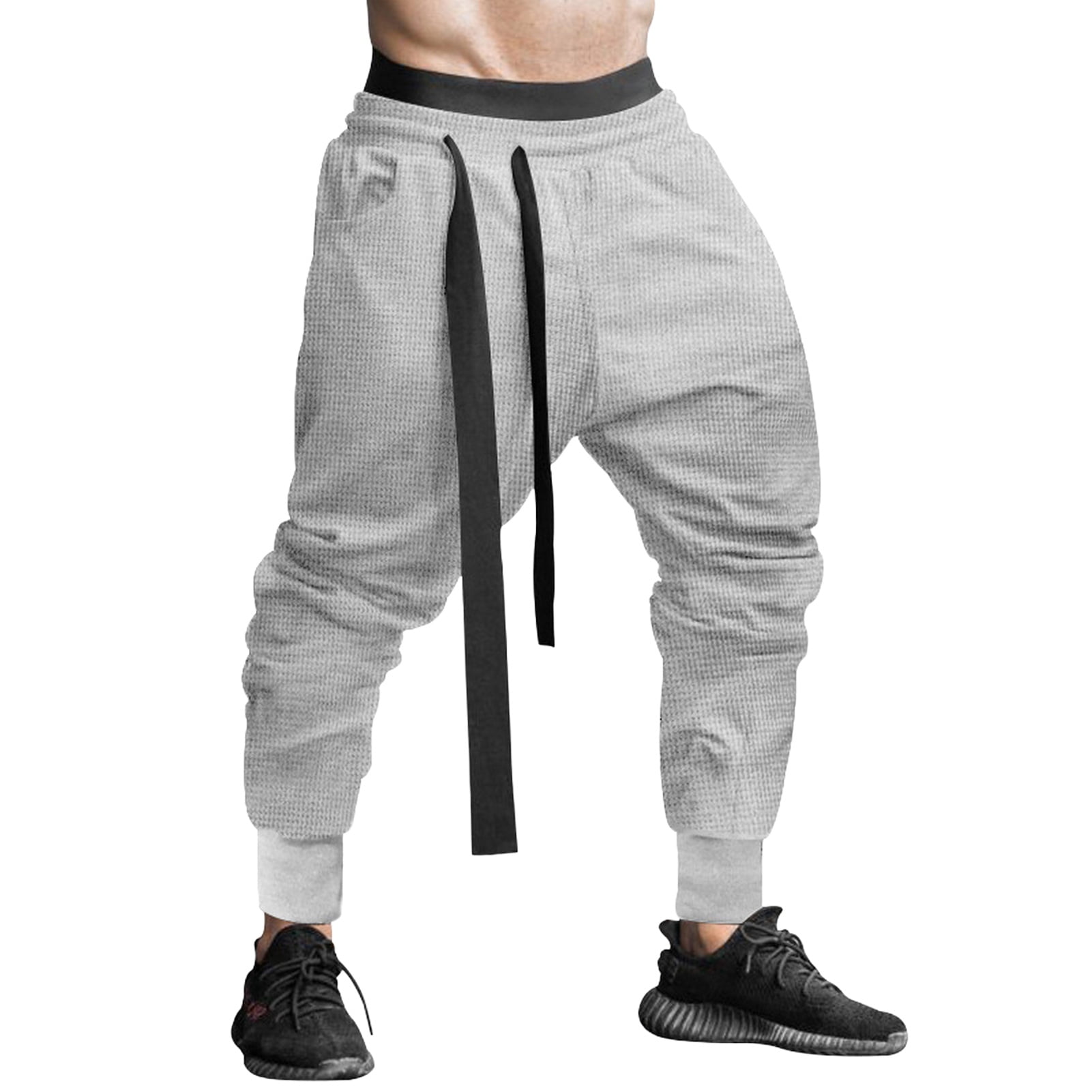 Harem Pants Tight Ankle Joggers Black Harem Tight End Pant
