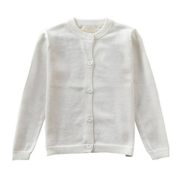 Spring/Fall Toddler Little Kids Boy Girl Cotton Button Knit Cardigan Sweater