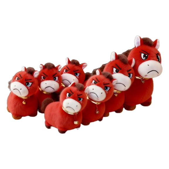 A Spring Festival Crying Horse Static Cling Sticker, Removable Waterproof Window Decal, Diy Wall Decor For Holiday, No Adhesive Required, Reusable Decor