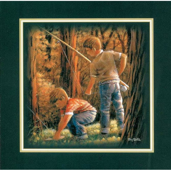 Spring Fishing Fishing Buddies by Terry Redlin Print Open Edition