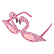 Spring Flamingo Shape Sunglasses Adult Unisex Carnivals Taking Photo Glasses Frame Sunglasses Sunproof
