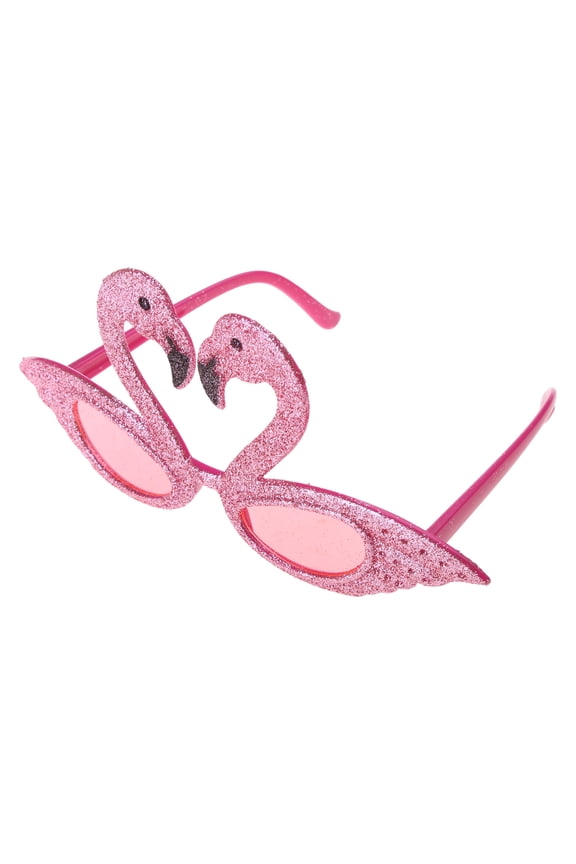 Spring Flamingo Shape Sunglasses Adult Unisex Carnivals Taking Photo Glasses Frame Sunglasses Sunproof