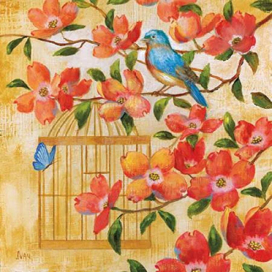 Spring Fling II Canvas Art - Nan (24 x 24)