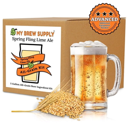Spring Fling Lime Ale Advanced ALL GRAIN Beer Ingredient Kit by My Brew Supply