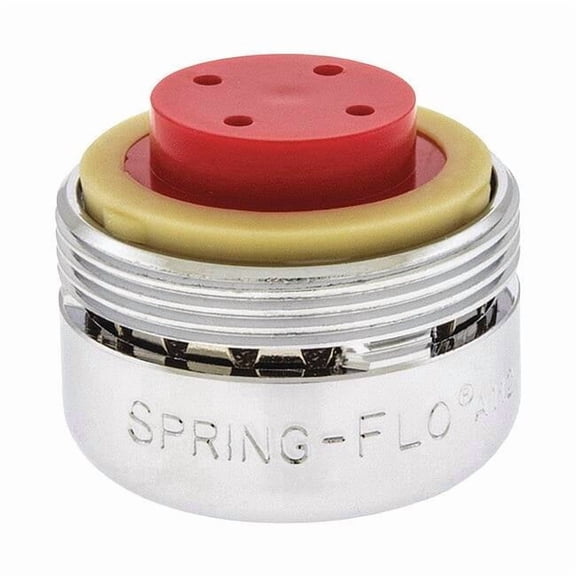 Spring-Flo Aerated Outlet,Brass,15/16 in - 27 1500105