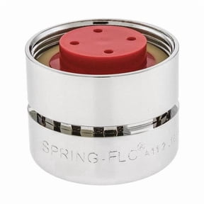 Spring-Flo Aerated Outlet,Brass,55/64 in - 27 1501005