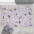 thumbnail image 1 of Spring Floral Bath Mats White Cherry Blossoms Bathroom Rugs, Soft Absorbent Bath Rug Non-Slip Floor Rug Carpets for Kitchen Bathroom Laundry Bedroom Living Room Decoration 36x24 Inch, 1 of 5