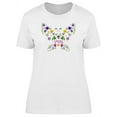 thumbnail image 1 of Spring Floral Butterfly Tee Women's -Image by Shutterstock, 1 of 2