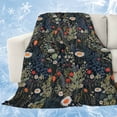 thumbnail image 1 of Spring Floral Cooling Blanket, Lightweight Breathable Summer Throw Blanket with Double Sided Cold Effect, Summer Daisy Botanical Flowers Picnic Beach Blankets Bed Sheet for Hot Sleepers 50"x60", 1 of 8