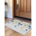 thumbnail image 1 of Spring Floral Door Mat&nbsp;Indoor Outdoor Entrance, Non Slip Rug for Kitchen Bathroom Entryway Rug, Weeping Blue Botanical Summer Vintage Washable Doormat Floor Mat for Office Home Decor 24x36 Inch, 1 of 8