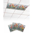 thumbnail image 1 of Spring Floral Fluorescent Light Covers for Ceiling Lights 4x2 feet,3 Pack Magnetic Light Filters for Classroom,Farmhouse Flowers Summer Botanical Fluorescent Light Shade Panel for Office School Drop, 1 of 9
