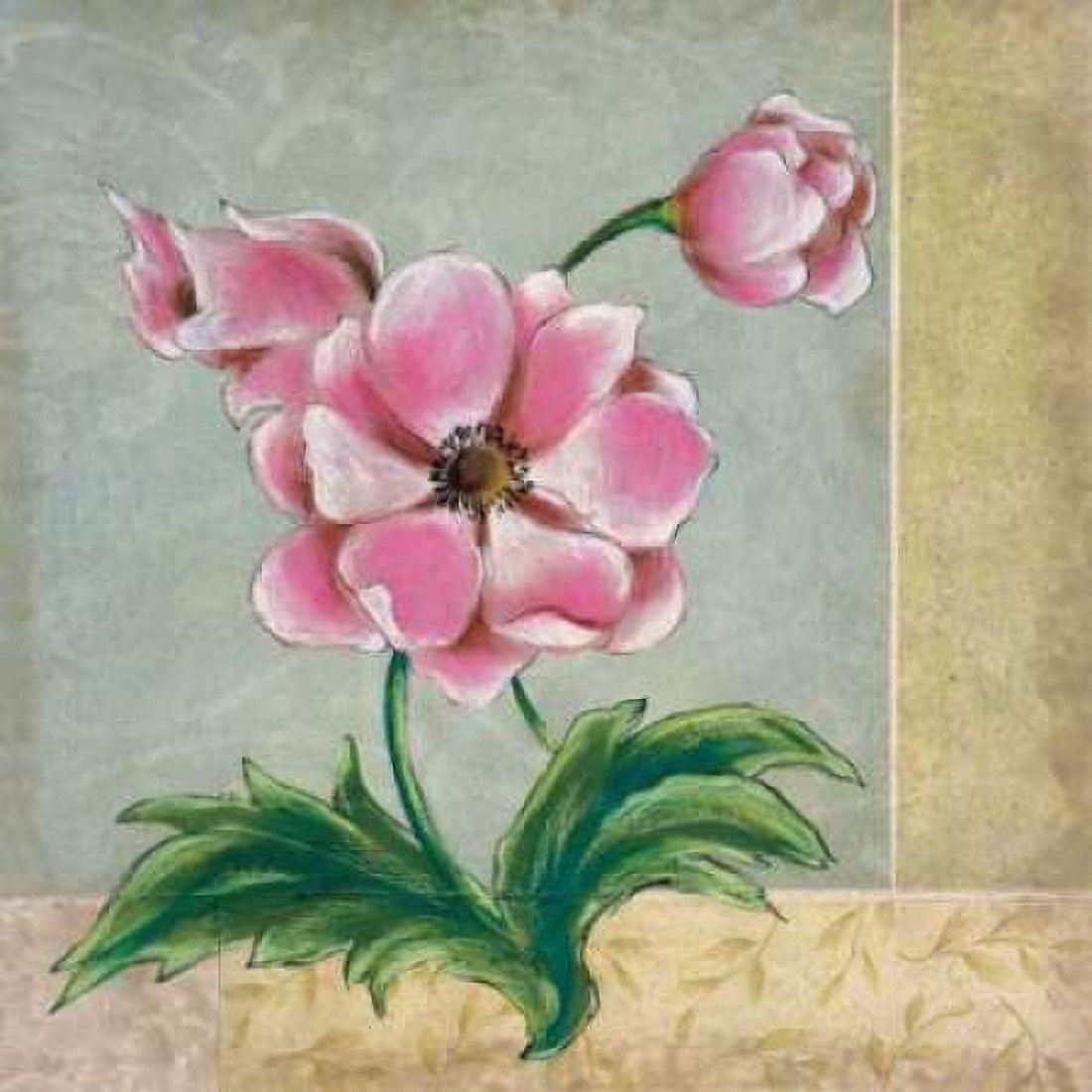 Spring Floral I Canvas Art - Susan Osborne (24 x 24)
