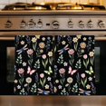 thumbnail image 1 of Spring Floral Kitchen Towels Set of 3, Elegant Pastoral Flowers Dragonfly Black Absorbent Dish Towels for Kitchen, Microfiber Hand Towel, Quick Drying Tea Towel for Cleaning Decorative Dishcloths, 1 of 7
