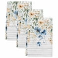 thumbnail image 1 of Spring Floral Kitchen Towels Set of 3, Weeping Blue Botanical Summer Vintage Soft Microfiber Dish Towels, Absorbent Quick-Dry Washable Dishcloths for Kitchen Cleaning, Drying Dishes, 18x28 Inches, 1 of 9