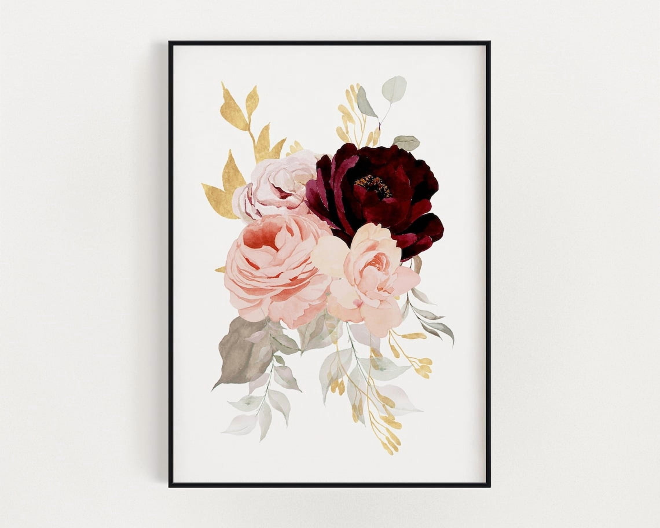 Spring Floral Poster, Flower, Botanical, Seasonal Living Room And ...