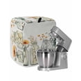 thumbnail image 1 of Spring Floral Stand Mixer Dust Cover with Storage Pocket & Handles, Eucalyptus Leaf Summer Botanical Fits All Tilt Head & Bowl Lift Kitchen Appliance Cover Organizer Bag Accessories, 6-8 Quart, 1 of 6