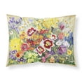 thumbnail image 1 of Spring Floral by Anne Searle Fabric Standard Pillowcase, 1 of 2
