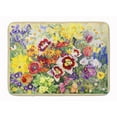 thumbnail image 1 of Spring Floral by Anne Searle Machine Washable Memory Foam Mat, 1 of 4