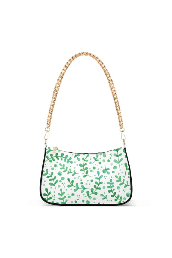 Spring Flower 27 Womens Chain Shoulder Bag Tote Handbag Clutch Hobo Purse with Zipper for Travel Casual