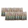 thumbnail image 1 of Spring Flower Curtain Valances for Windows, Kitchen Valance Window Treatments Panel 2 Pack, Farm Bottle Lavender Daisy Retro Wooden Rod Pocket Short Curtains for Bathroom Bedroom 42 x 12 Inch, 1 of 8