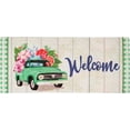 thumbnail image 1 of Spring Flower Delivery Inerchangeable Enrance Doorma | Indoor and Oudoor | 22-inches x 10-inches | Non-Slip Backing | All-Season | Low Profile | Home Décor, 1 of 6
