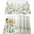 thumbnail image 1 of Spring Flower Floral Placemats Set of 6,Non Slip Washable Table Mats Set, Colorful Spring Table Placemats for Kitchen Dining Table,Wedding Holiday Party Decoration, 1 of 1