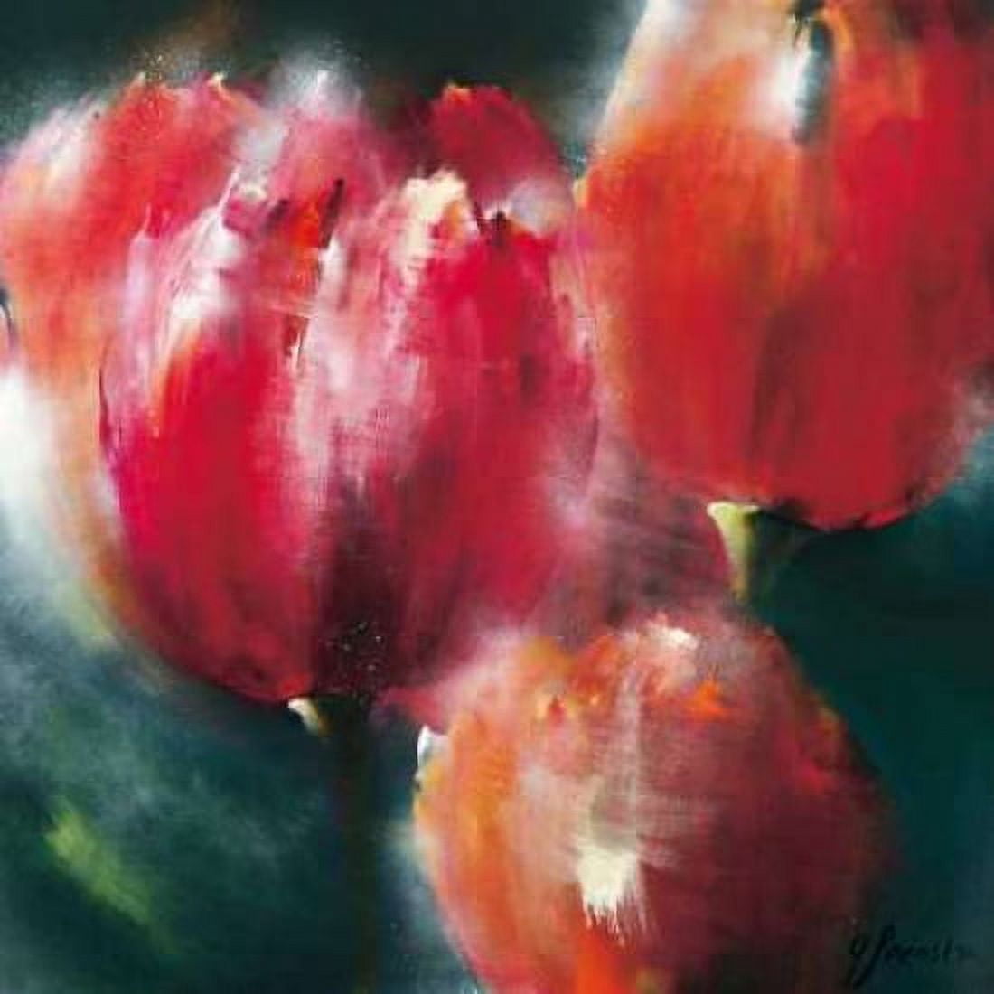 Spring Flower II Canvas Art - Greetje Feenstra (24 x 24)