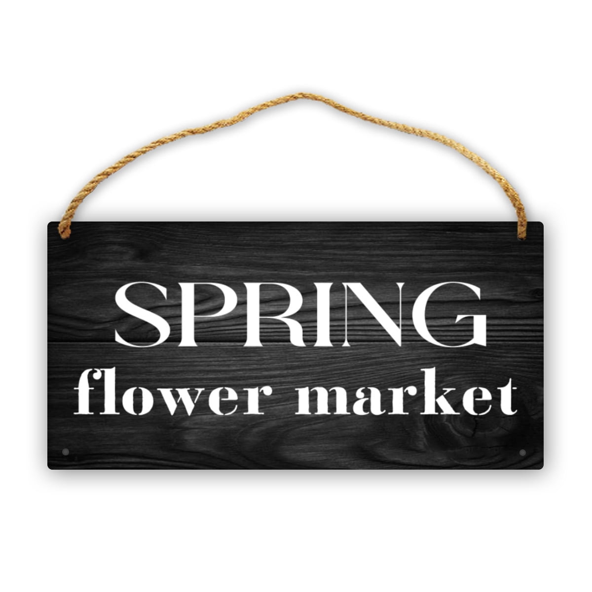 Spring Flower Market Board Hanging Door Sign 12