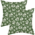 thumbnail image 1 of Spring Flower Pillow Covers 18x18 Chinoiserie Sage Green Floral Farmhouse Decor Throw Pillows for Couch Seasonal Pillowcase Outdoor Decorative Cushion Case for Sofa Bed Decorations Set of 2, 1 of 6