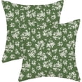 thumbnail image 1 of Spring Flower Pillow Covers 20x20 Chinoiserie Sage Green Floral Farmhouse Decor Throw Pillows for Couch Seasonal Pillowcase Outdoor Decorative Cushion Case for Sofa Bed Decorations Set of 2, 1 of 6