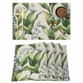thumbnail image 1 of Spring Flower Placemats Set of 2, Campanula Isophylla Non-Slip Place Mats Washable Table Mats for Kitchen Dining Table Decorations Indoor/Outdoor, 1 of 9