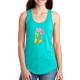 thumbnail image 1 of Spring Flower Racerback Tank Women -June Erica Vess Designs, Female Small, 1 of 4