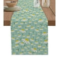 thumbnail image 1 of Spring Flower Vanilla Wildflower Table Runner Home Wedding Table Flag Mat Centerpieces Decoration Party Dining Long Tablecloth, 1 of 7