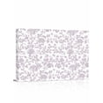 thumbnail image 1 of Spring Flower Wall Art for Living Room,Canvas Picture Wall Decor for Bathroom Bedroom,Vintage Farmhouse Light Purple Boho Leaf Painting Artwork for Office Kitchen Hallway Dining Room Decor 20"x24", 1 of 8