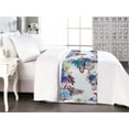 thumbnail image 1 of Spring Flowers Bed Runner, Delicate Blooming Floral Feels Illustration with Leaves Ornament Print, Decorative Accent Bedding Scarf for Hotels Homes & Guest Rooms, King, Ivory Multicolor, by Ambesonne, 1 of 3
