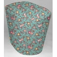 thumbnail image 1 of Spring Flowers Cover Compatible with Keurig Coffee Maker by Penny's Needful Things (Teal) (K2.0 K200/K250, All K-Compact Models, All K-Latte Models (Brewer Only), 1 of 1