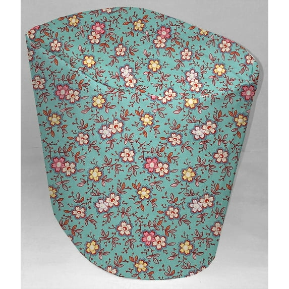 Spring Flowers Cover Compatible with Keurig Coffee Maker by Penny's Needful Things (Teal) (K2.0 K200/K250, All K-Compact Models, All K-Latte Models (Brewer Only)